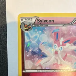 Pokemon Sylveon Deck Exclusives XY Furious Fists 072/111 Holo Rare 90 HP Eng - Image 2