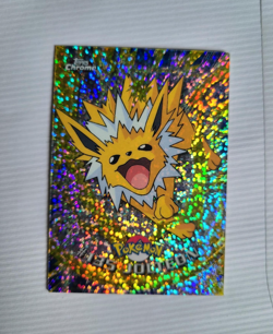 Pokemon 2000 Topps Chrome TV Animation Edition #135 Jolteon SPARKLE - LP/NM - Image 1