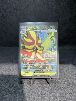 Mega Pyroar ex 099/086 Full Art Double Ultra Rare Pokemon Chaos Rising ME04 NM - Image 1