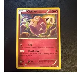 The Pokemon Company Clefairy 63/108 Evolutions Holo Rare Basic 40 HP English - Image 1