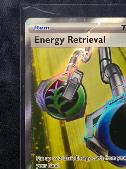Pokemon Energy Retrieval Full Art Ultra Rare 108/086 Chaos Rising NM Pack Fresh - Image 2