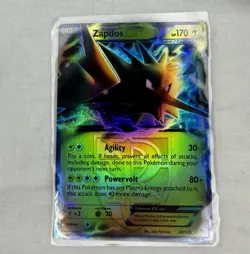 The Pokemon Company Zapdos EX 48/135 Plasma Storm Holo Ultra Rare English - Image 1