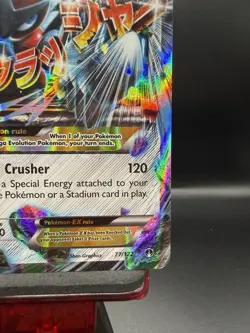 Pokemon M Scizor EX 77/122 BREAKpoint Ultra Rare Holo 2016 LP - Image 4