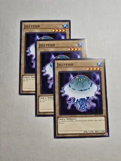 Yu-Gi-Oh Jellyfish X3 MRD Common Light Played - Image 1
