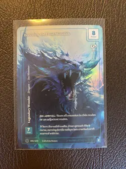 Wonders Of The First Borealith, The Frost Monolith Formless Foil NM Epic 5 pts - Image 2