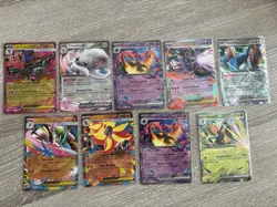Chaos Rising ex’s 9 Card lot - Image 1