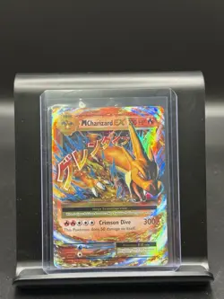 Pokemon M Charizard EX 13/108 Evolutions Ultra Rare Mega Full Art Holo Card - Image 1