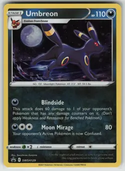 Umbreon - SWSH: Sword & Shield Promo Cards Promo SWSH129 NM - Image 1