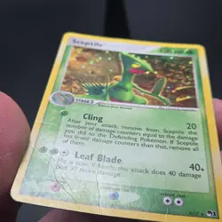 Pokemon TCG Sceptile POP Series 1 Card 4/17 Holo Rare - Image 3