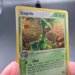 Pokemon TCG Sceptile POP Series 1 Card 4/17 Holo Rare - Image 4