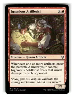 Ingenious Artillerist 182 Near Mint Commander Legends: Battle for Baldur's Gate - Image 1