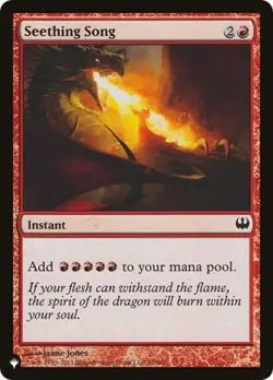 Seething Song - Near Mint MTG The List - Image 1