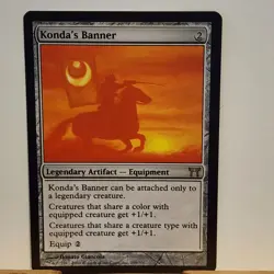 2004 MTG CHK Kamigawa #259 Konda's Banner x1 - Image 1