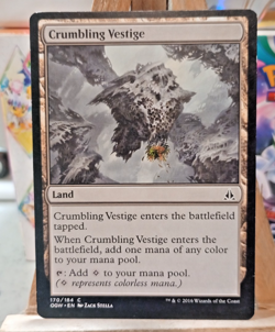MTG Magic the Gathering Crumbling Vestige (170/198) Oath of the Gatewatch LP - Image 1