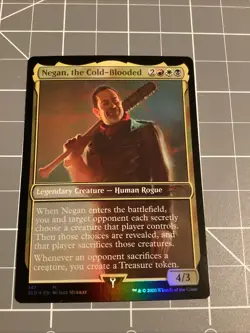 Negan, the Cold-Blooded - 147 (Secret Lair Drop Series) - Near Mint NM - Foil - Image 1