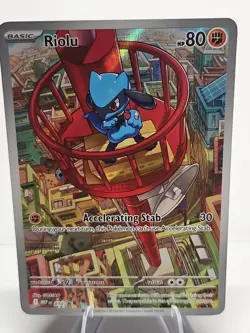 RIOLU 010 HOLO PROMO ME: MEGA EVOLUTION PROMO POKEMON HOLO NEAR MINT - Image 1