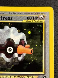 Forretress 2/75 Pokemon TCG Neo Discovery Holo Foil Rare Card Lightly Played LP - Image 3