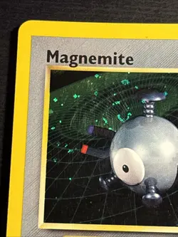 Magnemite 7/75 Pokemon TCG Neo Discovery Holo Foil Rare Card Lightly Played LP - Image 2
