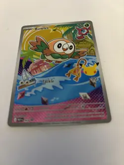 Rowlet MEP043 - 2026 First Partners Illustration Promo Alola - Pokemon Card RARE - Image 1