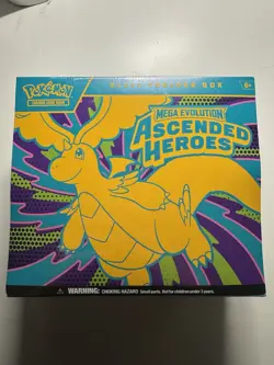 Pokemon TCG Ascended Heroes ETB Elite Trainer Box Factory Sealed Damaged - Image 1