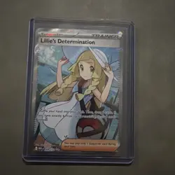 Pokemon TCG Mega Evolution Lillie’s Determination Full Art Trainer Card 169/132 - Image 1