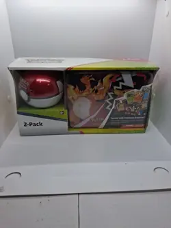POKEMON 2021 TCG Treasure Chest Collectors Tin & Poke Ball - 8 Booster Packs - Image 5