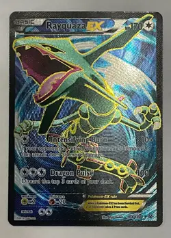 Rayquaza EX - 104/108 - Pokemon Roaring Skies XY Full Art Ultra Rare Card NM - Image 1