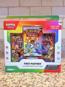 Pokemon TCG First Partner Illustration Collection Series 1 Factory Sealed - Image 1