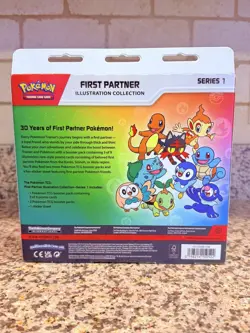 Pokemon TCG First Partner Illustration Collection Series 1 Factory Sealed - Image 2