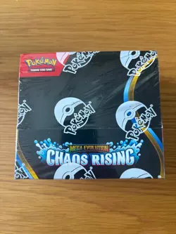 Pokemon Chaos Rising Booster Box New Sealed - Image 1