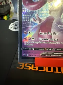 Mewtwo V SWSH223 Black Star Promos GO Stamped Ultra Rare Holo Pokemon 2022 NM/LP - Image 4