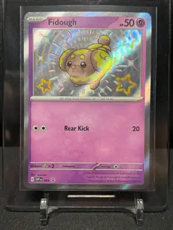 Fidough SVP 069 Black Star Promo Holo Pokemon 2024 Scarlet & Violet - NM - Image 1