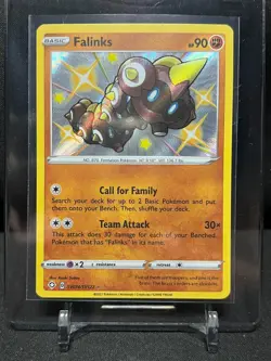 Falinks SV074/SV122 Shiny Vault Holo Pokemon 2021 Shining Fates - NM - Image 1