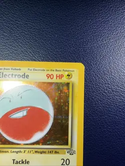 1999 POKEMON JUNGLE #2/64 ELECTRODE HOLO RARE - Image 3
