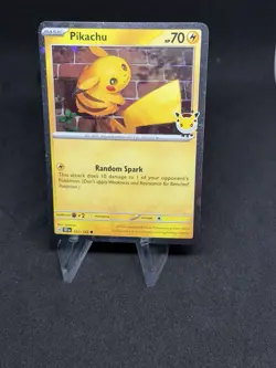 Pikachu 051/162 Pokemon Day Stamped Promo - Image 1