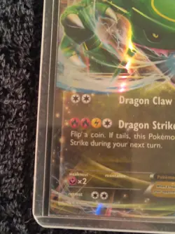 Rayquaza EX 60/108 Roaring Skies Holo Pokemon BM - Image 3