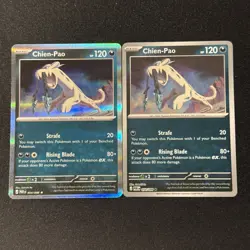 Chien-Pao 054/088 Holo & Reverse Holos Rare - Pokemon Perfect Order - NM Set - Image 1