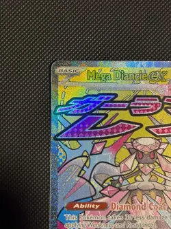 Pokemon TCG Mega Diancie EX 267/217 Ascended Heroes Mega Attack Rare - Image 2
