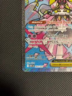 Pokemon TCG Mega Diancie EX 267/217 Ascended Heroes Mega Attack Rare - Image 4