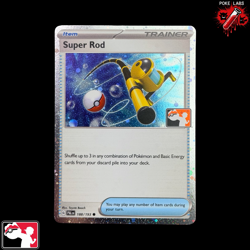 Super Rod (188/193) Cosmos Holo | Stamped: Prize Pack Series | Pokemon TCG | NM - Image 1