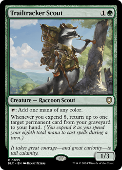 Trailtracker Scout [Bloomburrow Commander] Magic MTG - Image 1