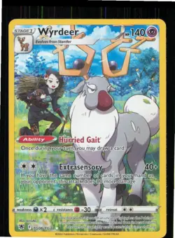 Wyrdeer TG06/TG30 Holo Astral Radiance Trainer Gallery Pokemon NM - Image 1