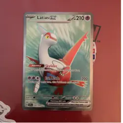Pokemon TCG Latias ex Ultra Rare Full Art Holo Surging Sparks 220/191 EN - Image 1