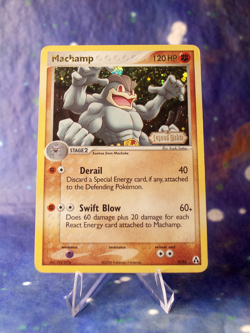 Pokemon Machamp 9/92 Legend Maker Unlimited Reverse Holo LP - Image 1