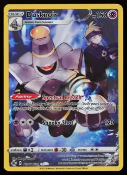 Dusknoir TG06/TG30 Holo Brilliant Stars Trainer Gallery Pokemon NM - Image 1
