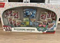 X7 🔥Pokemon TCG Scarlet & Violet 151 Blooming Waters Premium Collection Box EN - Image 1