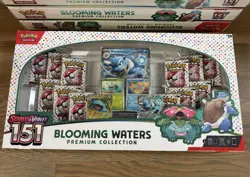 X7 🔥Pokemon TCG Scarlet & Violet 151 Blooming Waters Premium Collection Box EN - Image 2
