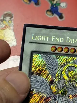 Light End Dragon RGBT-EN091 Secret Rare Yugioh Card Unlimited 2009 Konami - Image 4