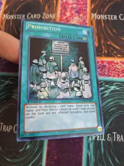 Yugioh Prohibition LCYW-EN267 Secret Rare 1st Edition Near Mint - Image 2