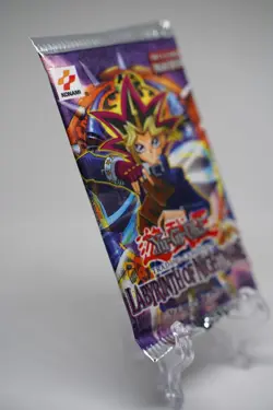 2002 Yugioh LON Unlimited Labyrinth of Nightmare Booster Pack SEALED TCG NEW - Image 3